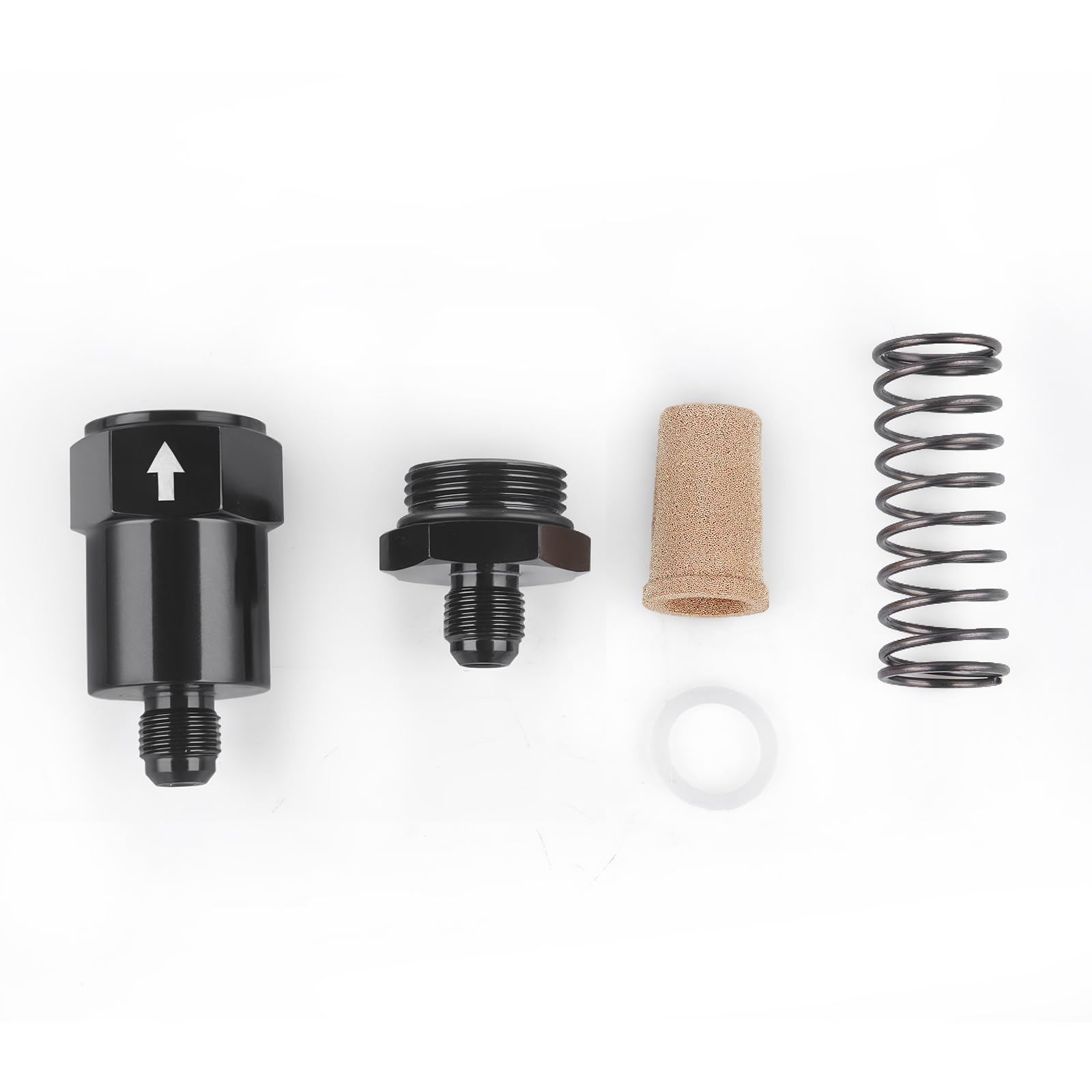 CNRAQR 9/16-18UNF thread fits common high-performance fittings.