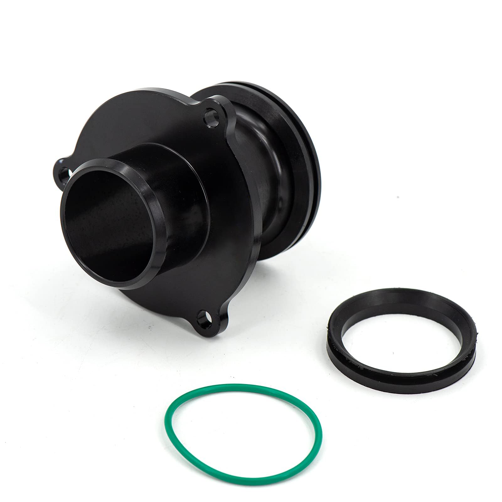 CNRAQR EA888 turbo muffler delete assembly improves exhaust flow and throttle response
