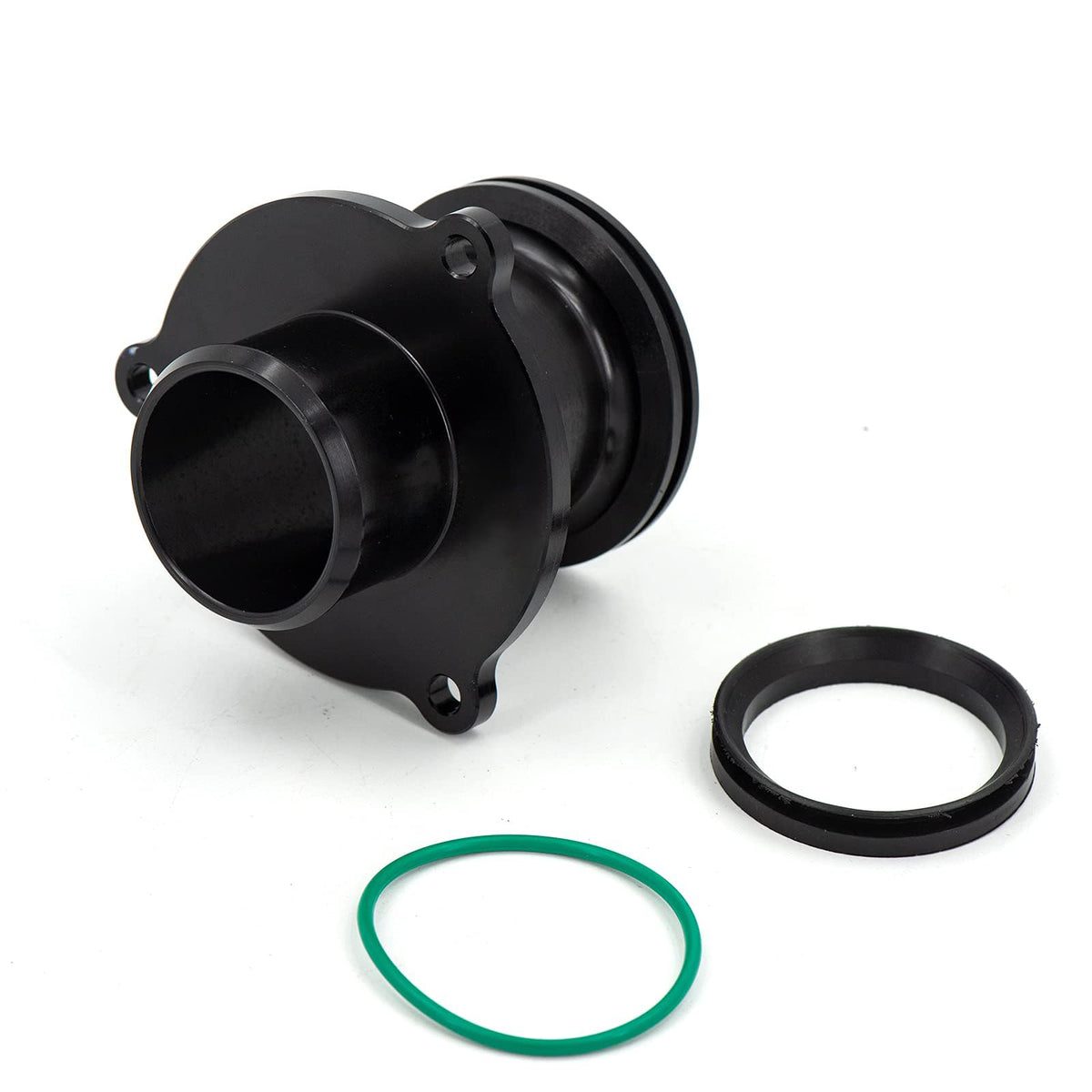 CNRAQR EA888 turbo muffler delete assembly improves exhaust flow and throttle response