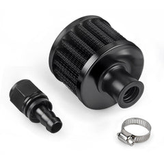 CNRAQR fuel cell breather filter with 8AN fittings improving air intake