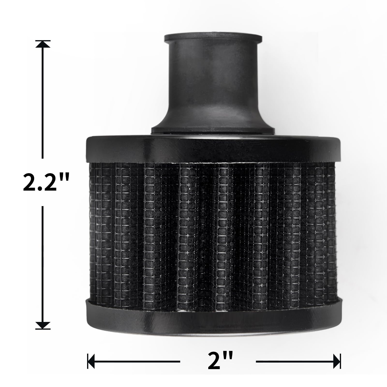 CNRAQR packaging includes air filter and 6AN fitting for quick setup