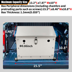 CNRAQR universal battery box fits RVs and trailers for easy relocation.