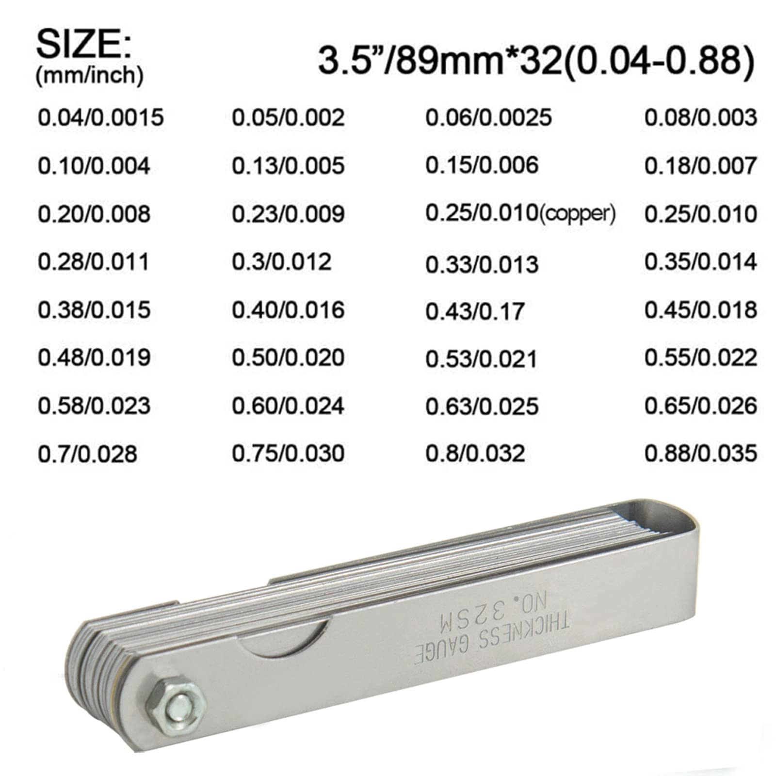CNRAQR gap tool shown with a variety of spark plugs for compatibility