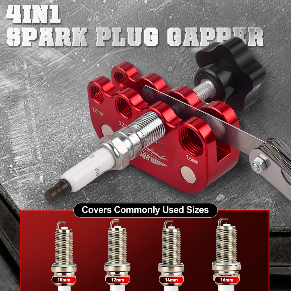CNRAQR thumbscrew for fast, secure gap adjustment.