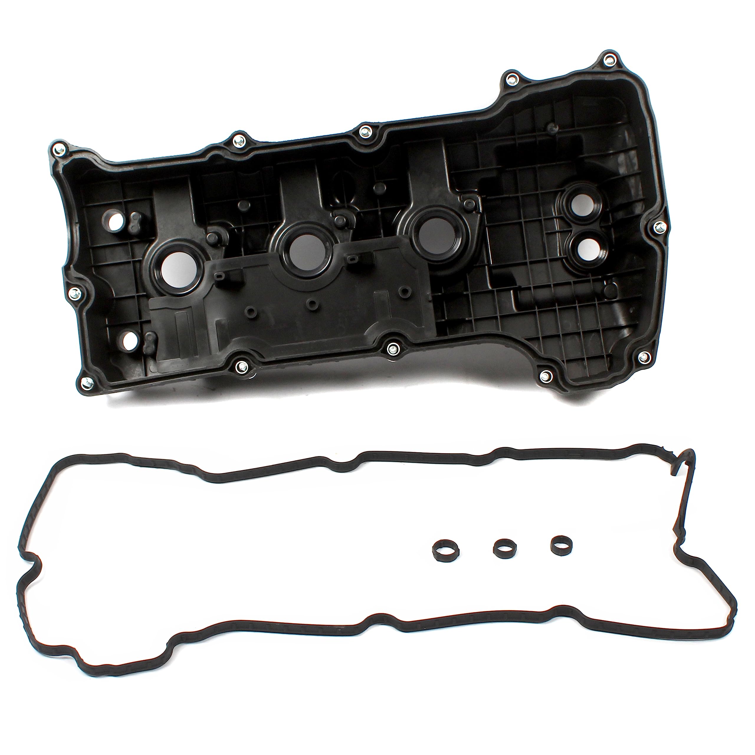 CNS valve cover front view showing gasket seating