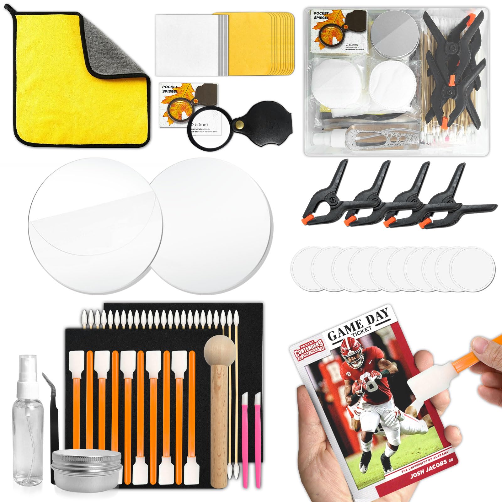 COARVXA card care kit cleaning spray for precise cleaning and preservation.