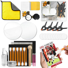 COARVXA card care kit cleaning spray for precise cleaning and preservation.