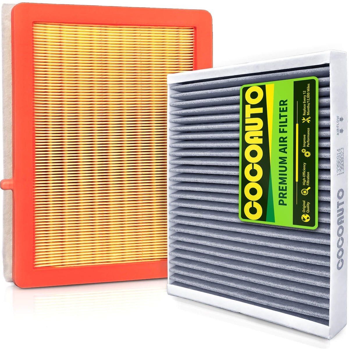 COCOAUTO engine air filter kit for Chevrolet Equinox—improved engine airflow.