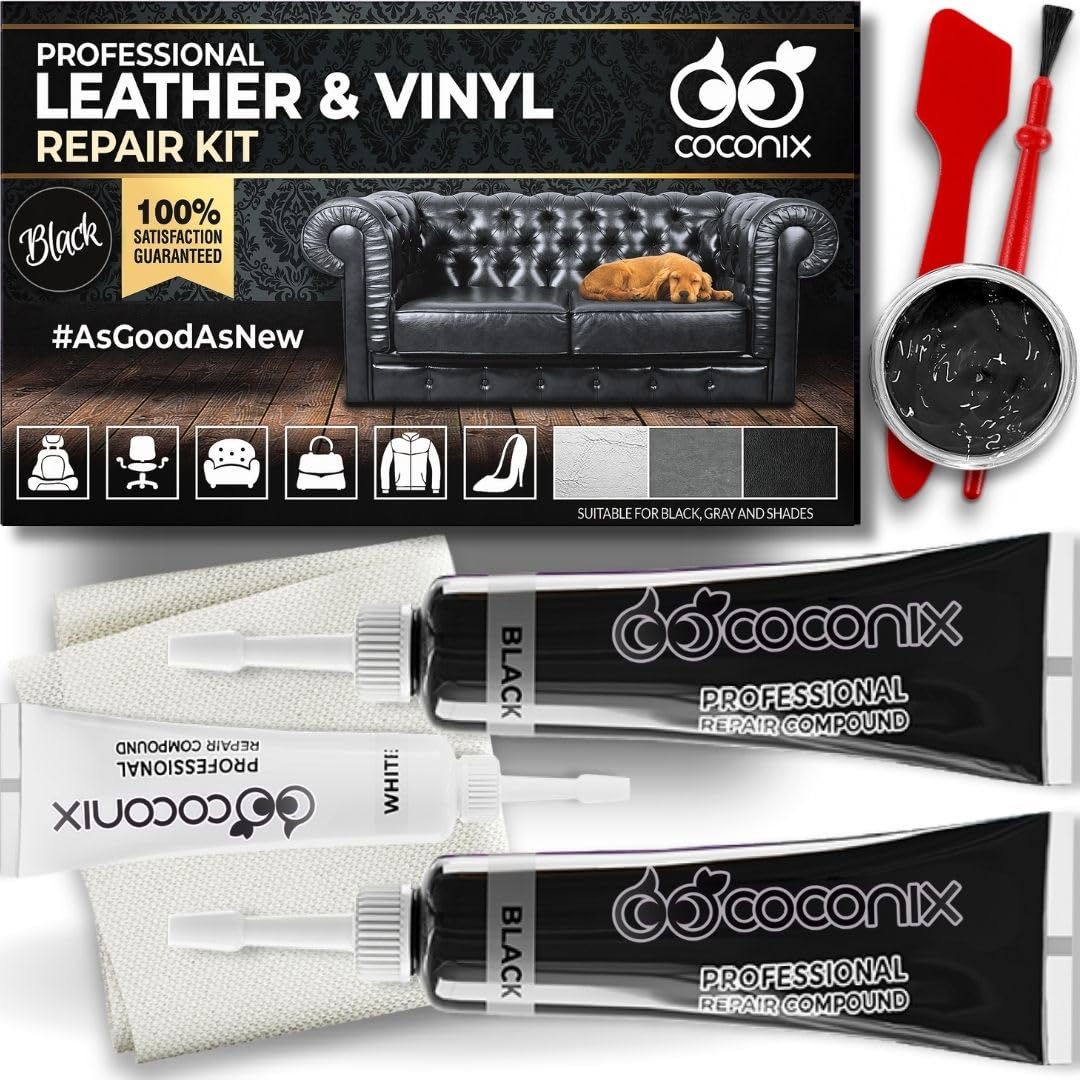COCONIX Leather Care PRO kit box ready for professional repairs