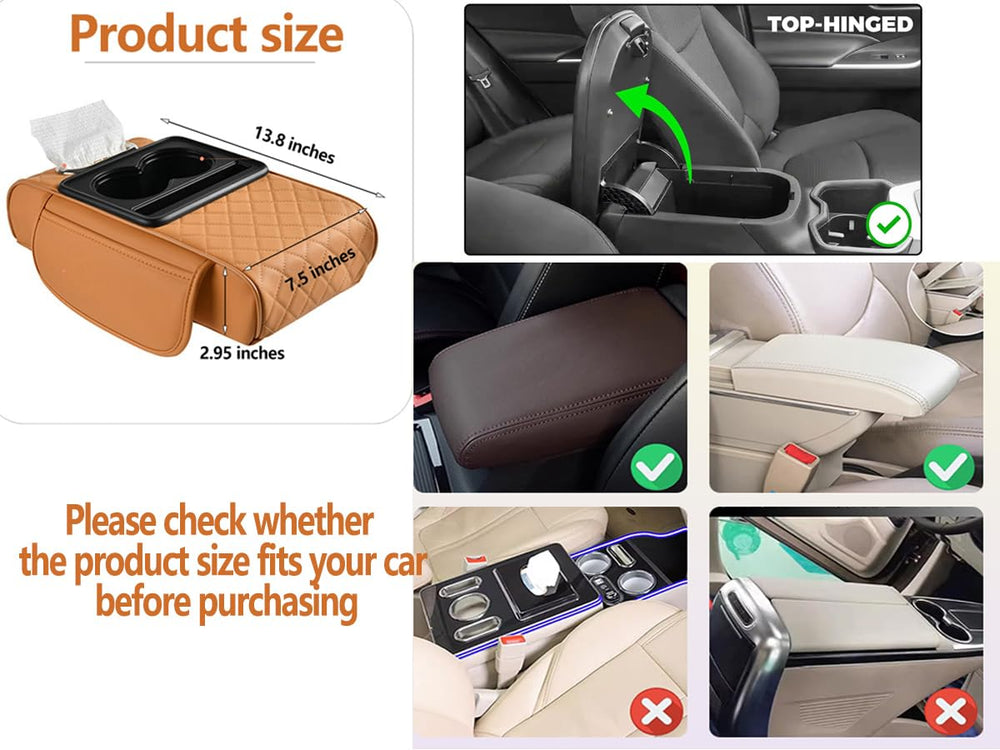 Coficoi memory-foam cushion provides gentle elbow support during longer drives