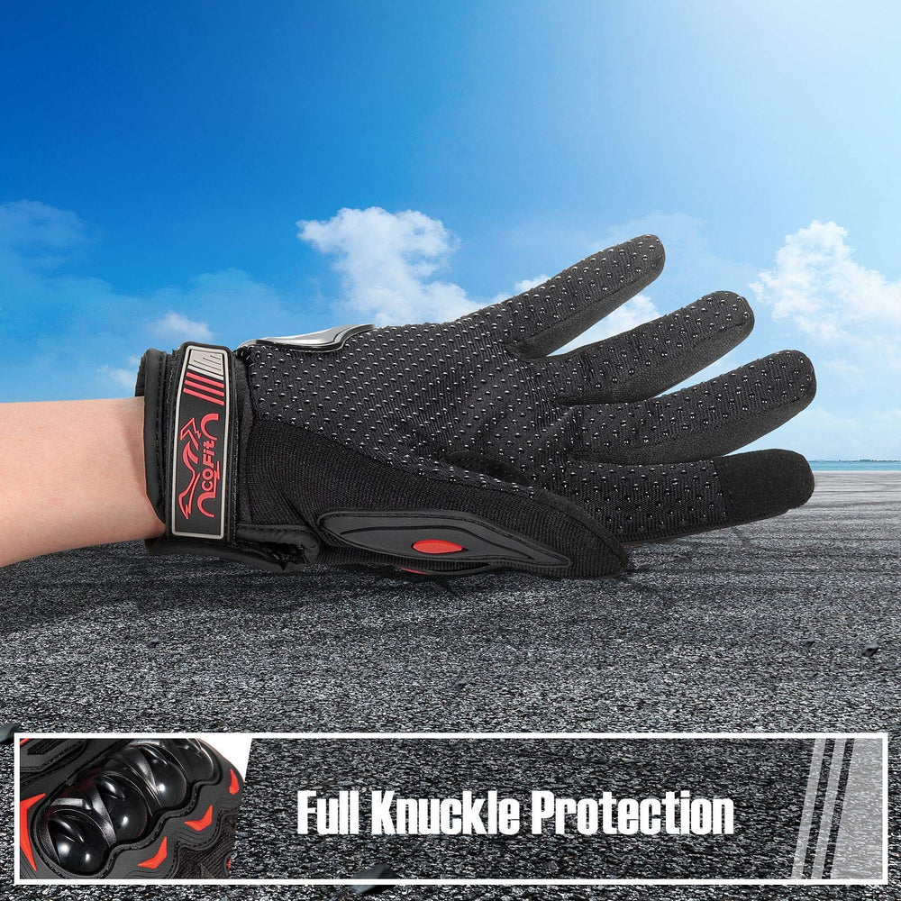 COFIT gloves with hard knuckle protection and palm pads for safety.