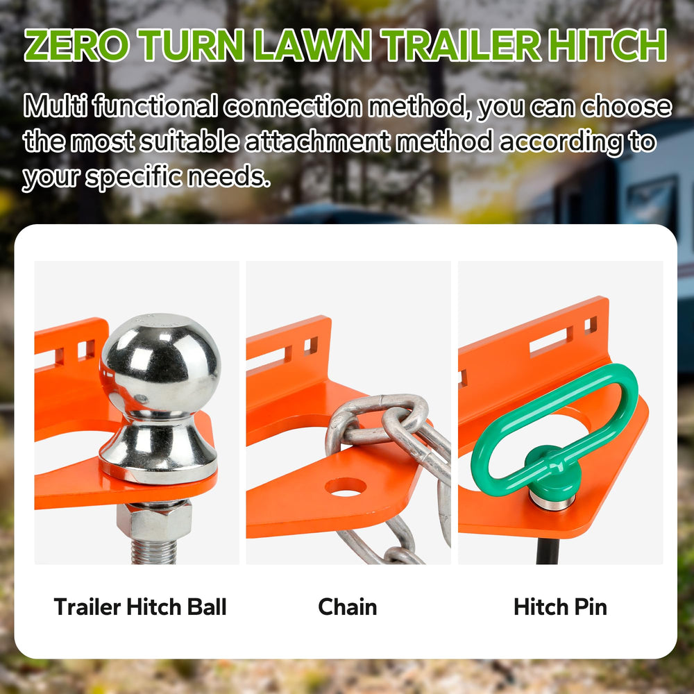 COKNUMBER heavy-duty 1/4-inch hitch design improves towing stability