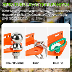 COKNUMBER heavy-duty 1/4-inch hitch design improves towing stability