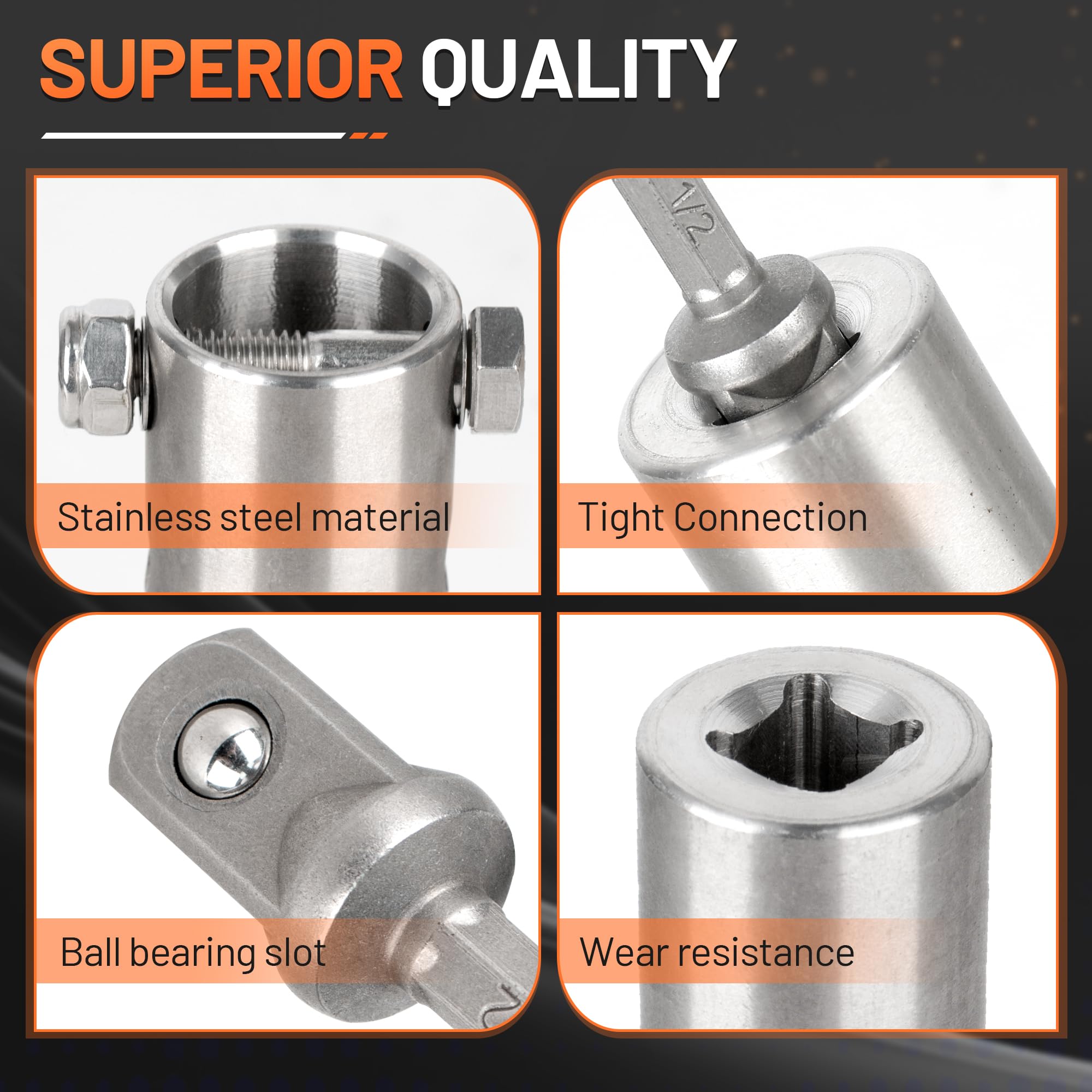 COKNUMBER grip-friendly handle reduces fatigue during operation