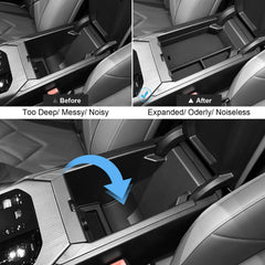 Coleya ABS plastic, non-slip design helps prevent items from sliding during driving.