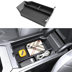 Coleya BMW X3 center console organizer armrest fit keeps essentials within easy reach.
