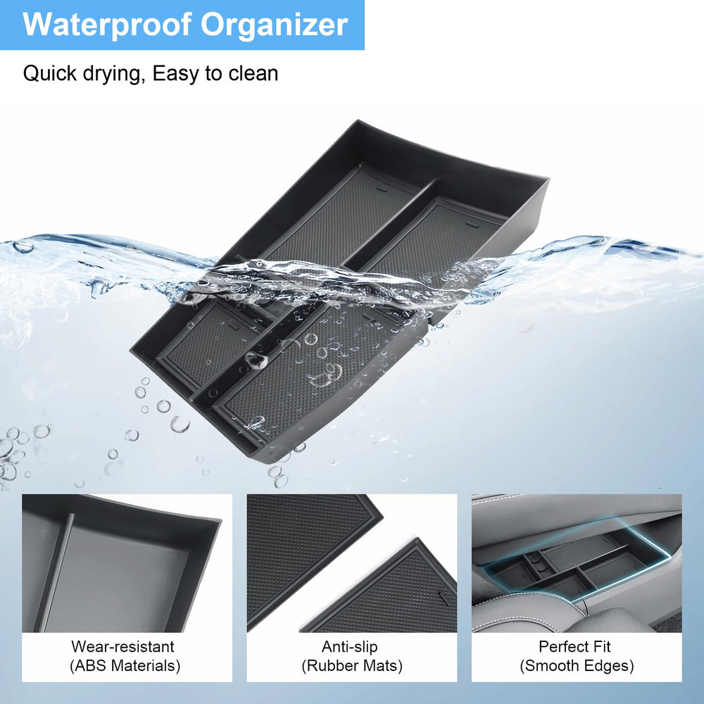 Coleya Rogue durable ABS plastic and non-slip rubber reduce item collisions