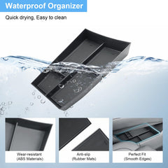 Coleya Rogue durable ABS plastic and non-slip rubber reduce item collisions