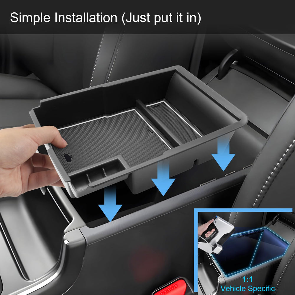 Coleya Sorento in-car use showing clutter-free center console.