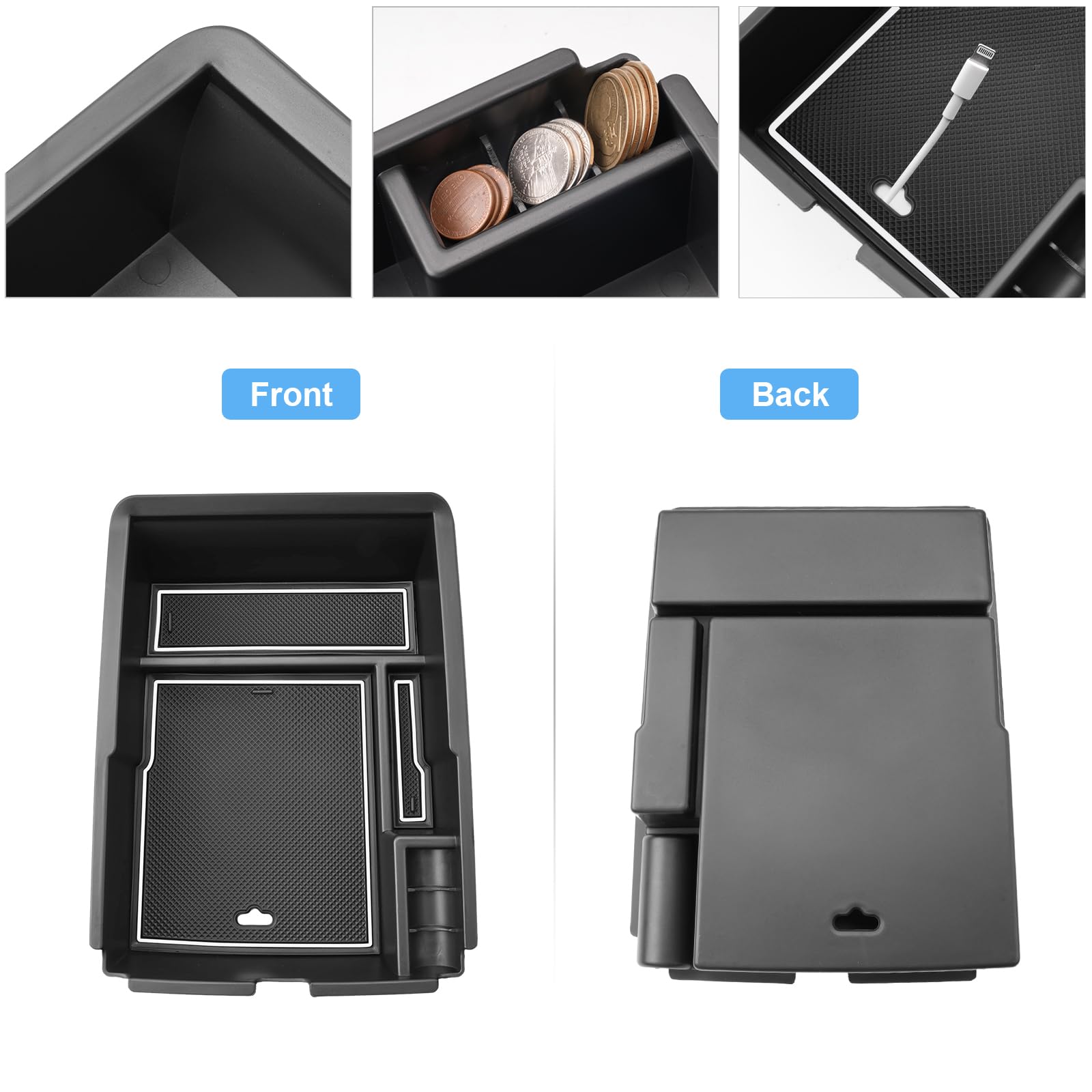 Coleya Sorento two-compartment design keeps essentials neatly sorted.