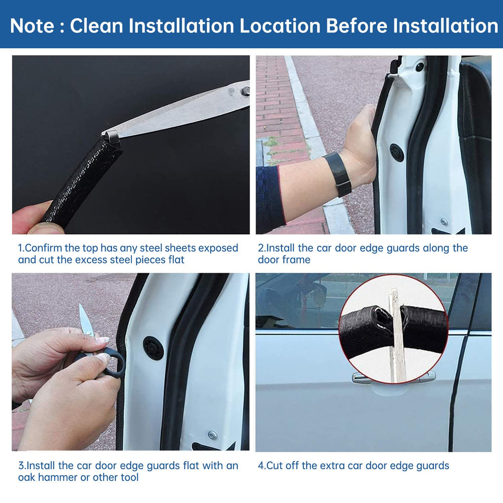 Colisal edge trim provides anti-collision and waterproof sealing.