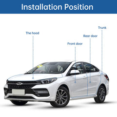 Colisal no-glue installation demonstration highlights simple push-on fit.