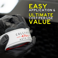 Collinite 476 warm carnauba gloss finish on paint
