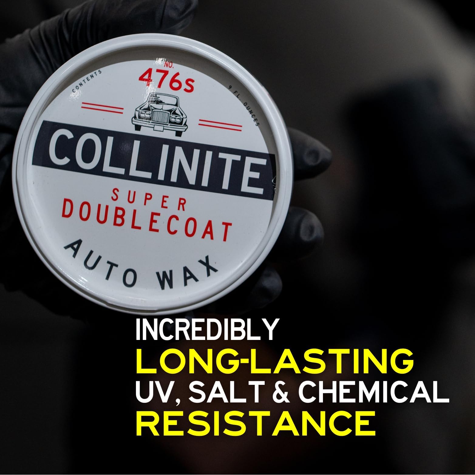 Collinite 476 water beading demonstrates hydrophobic protection