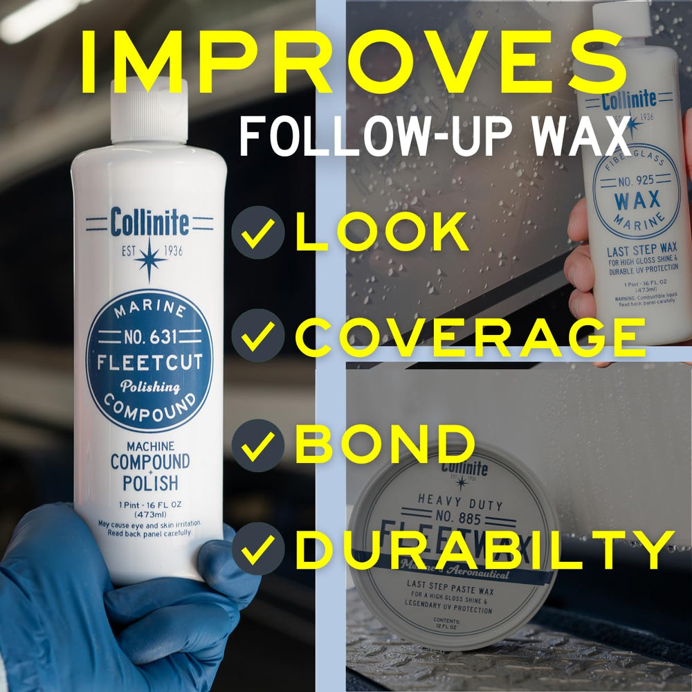 Collinite 631 Fleetcut da-pad-use suited for DIY detailing