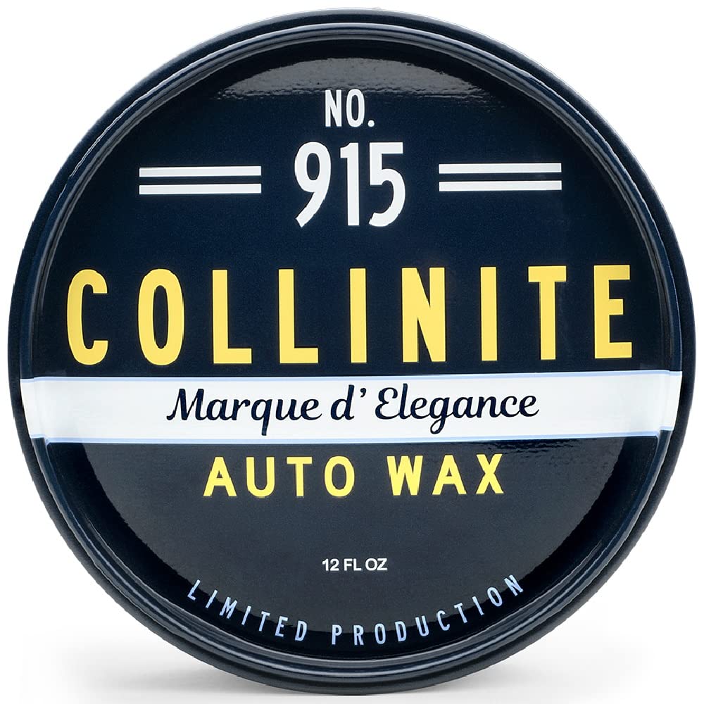 COLLINITE 915 bottle pour shows premium wax for deep shine and protection