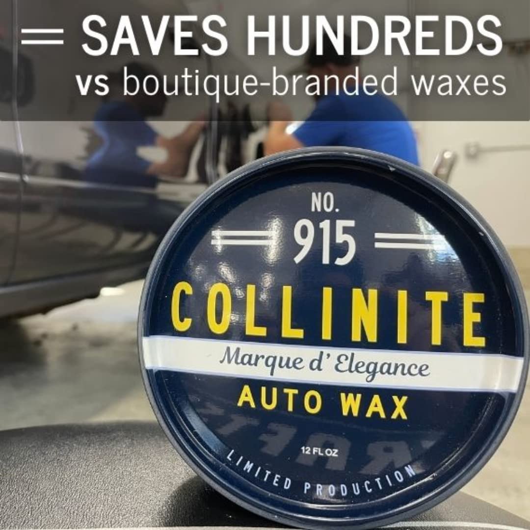 COLLINITE 915 deep gloss finish enhances showroom like appearance and durability