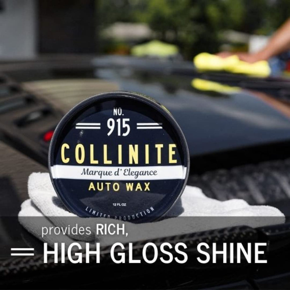 COLLINITE 915 showcar sheen emphasizes long lasting paint protection