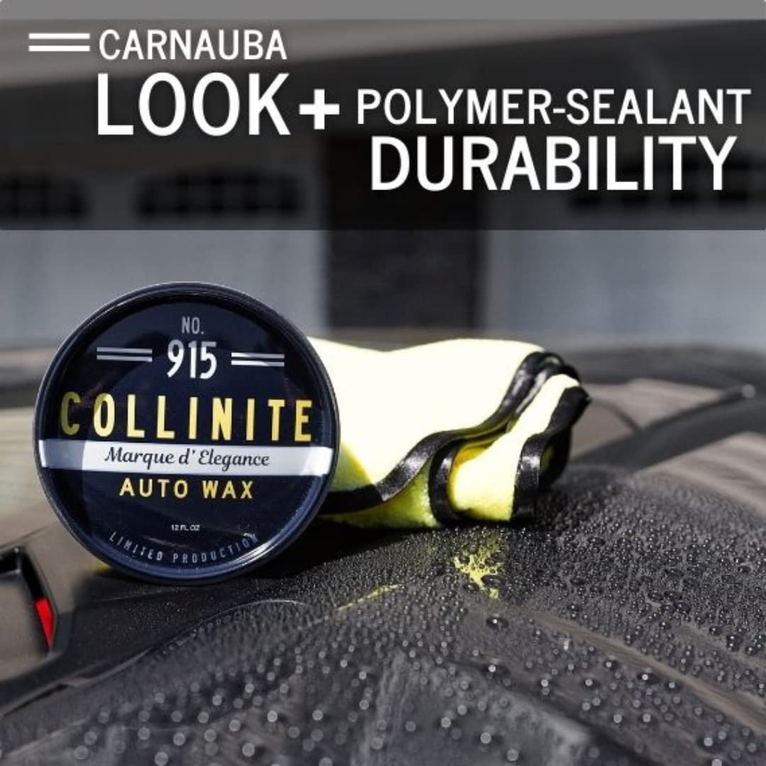 COLLINITE 915 wax applied demonstrates easy DIY detailing and lasting brilliance
