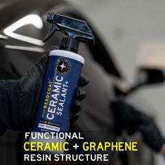 Collinite Beadcoat spray-action bottle enabling quick spray and wipe application.