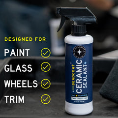 Collinite Beadcoat glossy paint finish delivering deep shine and slick feel.