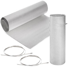 Coloch exhaust heat shield 15x39 protects exhaust area from radiant heat during drives.