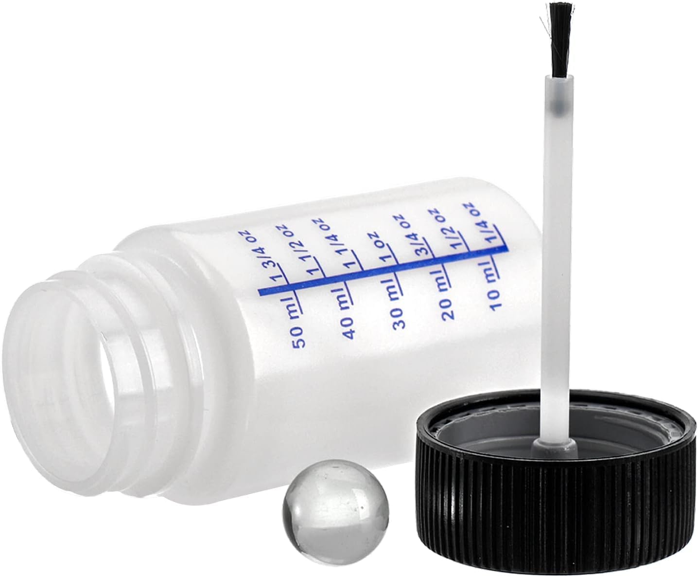 Coloch bottles show clear graduated markings for precise mixing