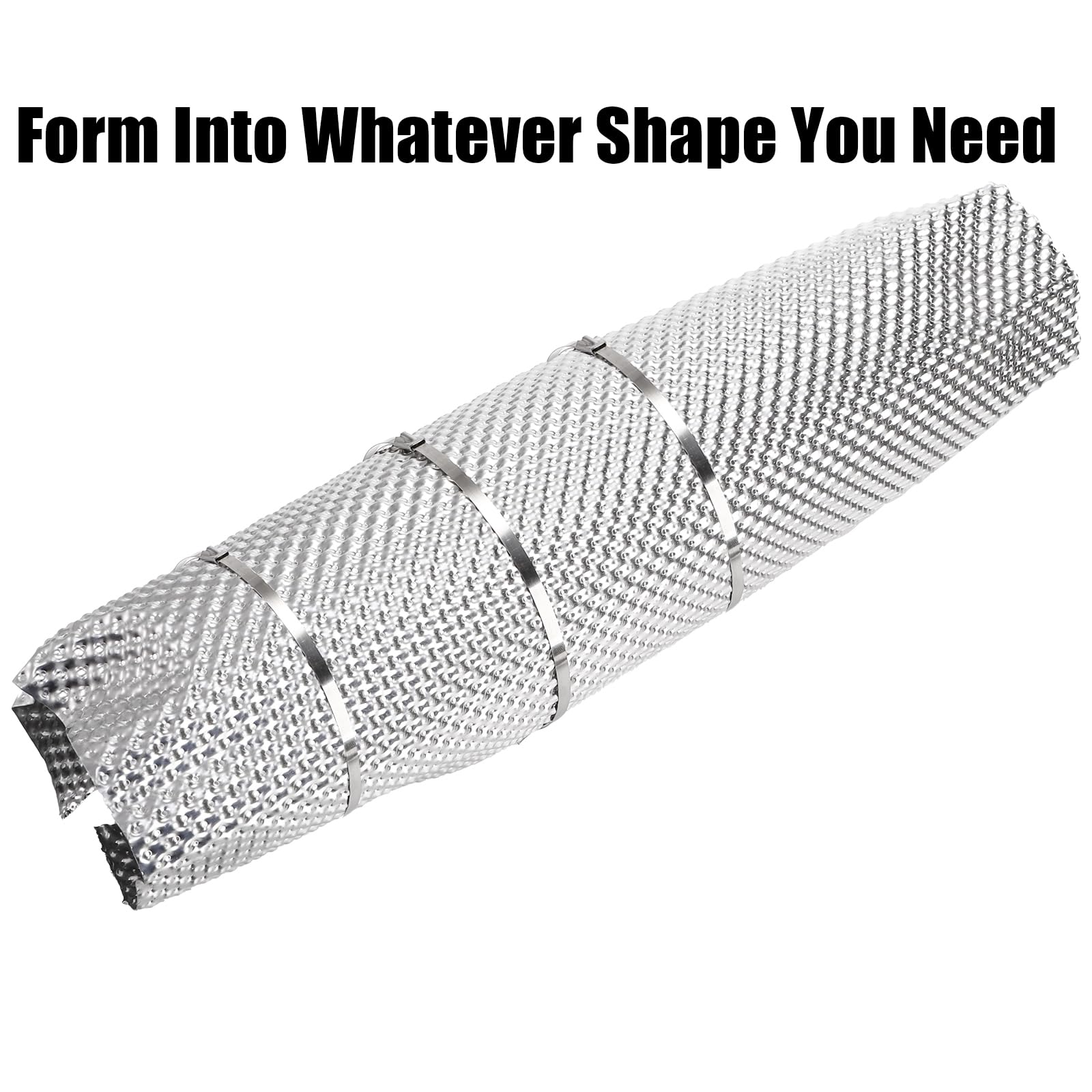Coloch exhaust wrap installs quickly on mufflers, catalytic converters, or engine compartments.