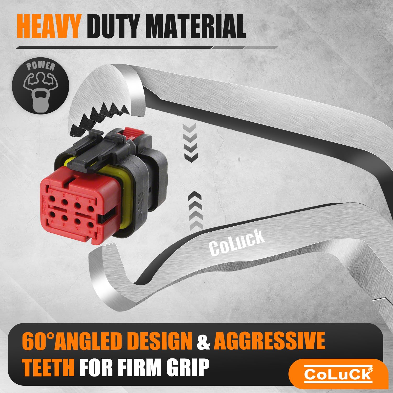 CoLuck double-ended electrical pliers provide access from multiple angles