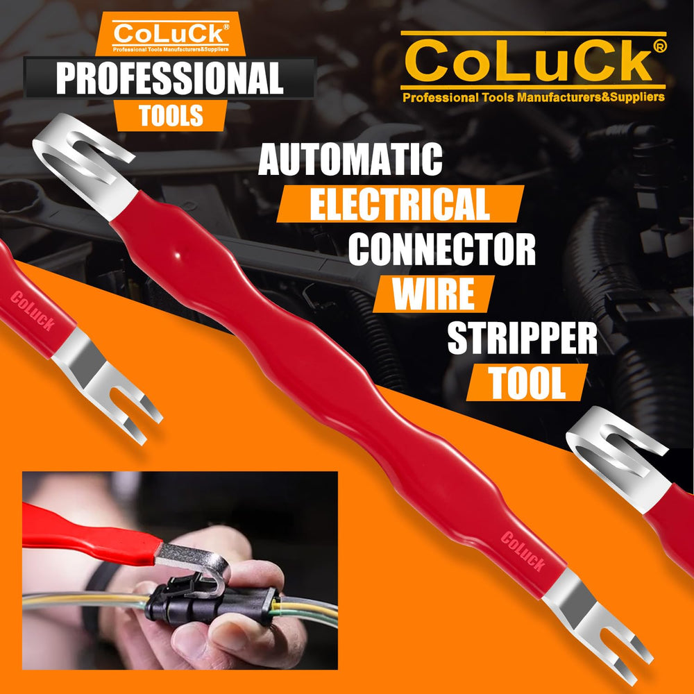 CoLuck electrical connector separator tool detaches connectors without harming wiring