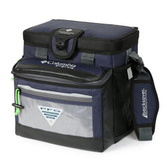 Columbia PFG Thermal Pack Cooler zipperless lid enables quick access to snacks.