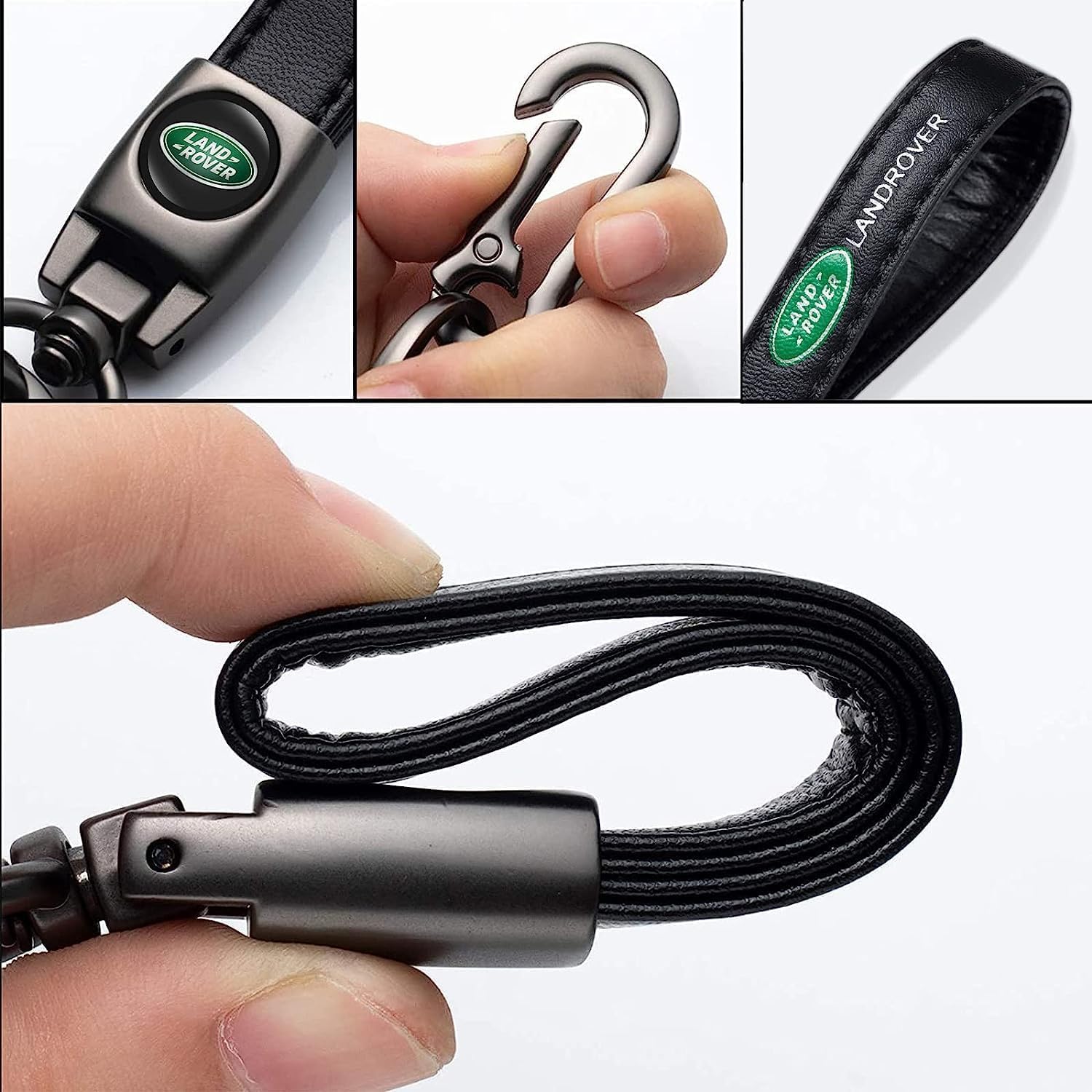 Comburvo keychain ring attachment demonstrates secure connection for keys