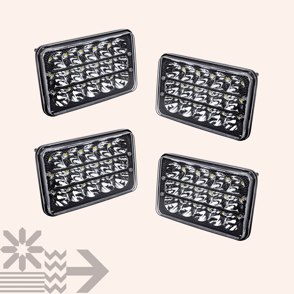Commercial truck-ready headlights designed for heavy-duty use