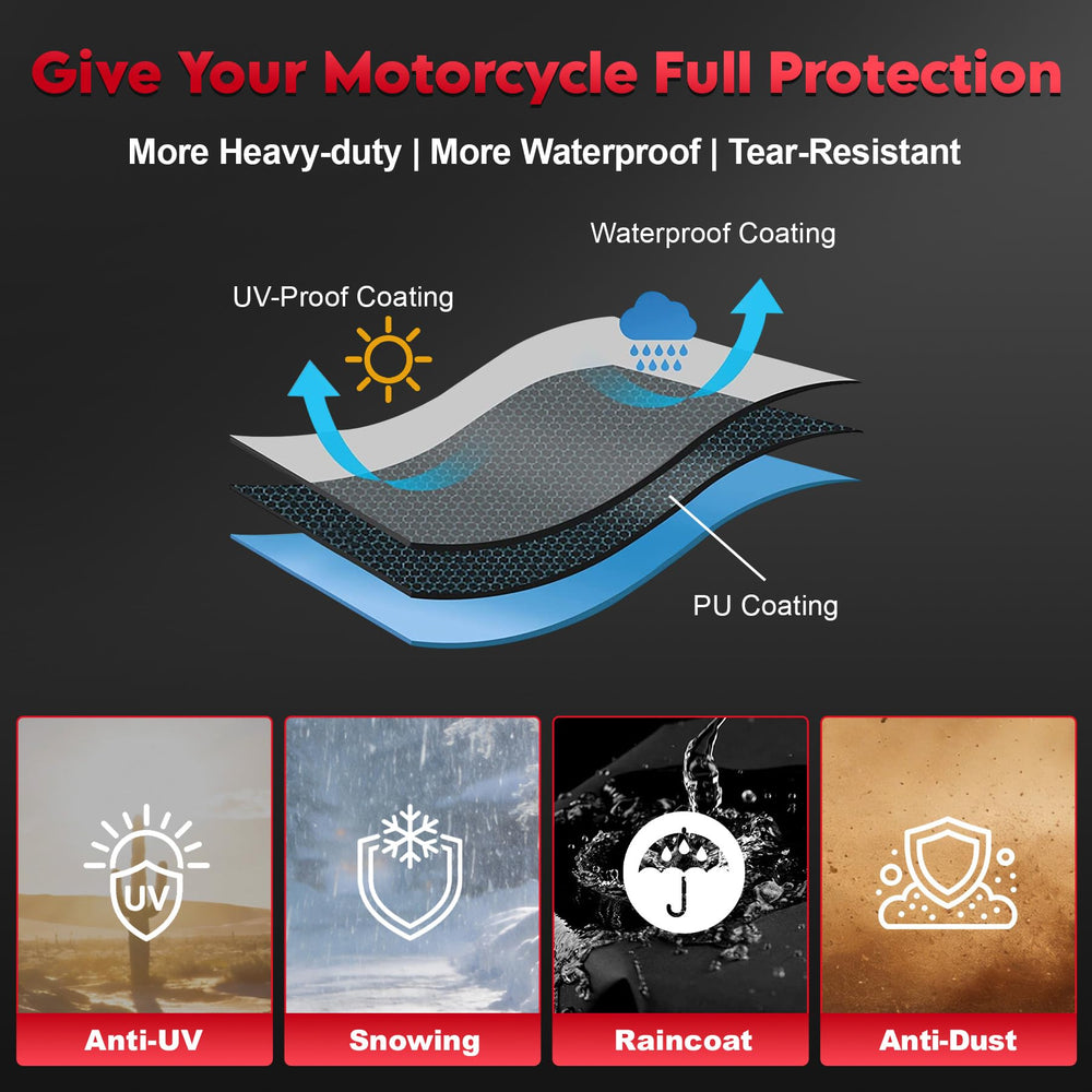Comnova front lock-hole enables secure locking when parked outdoors.