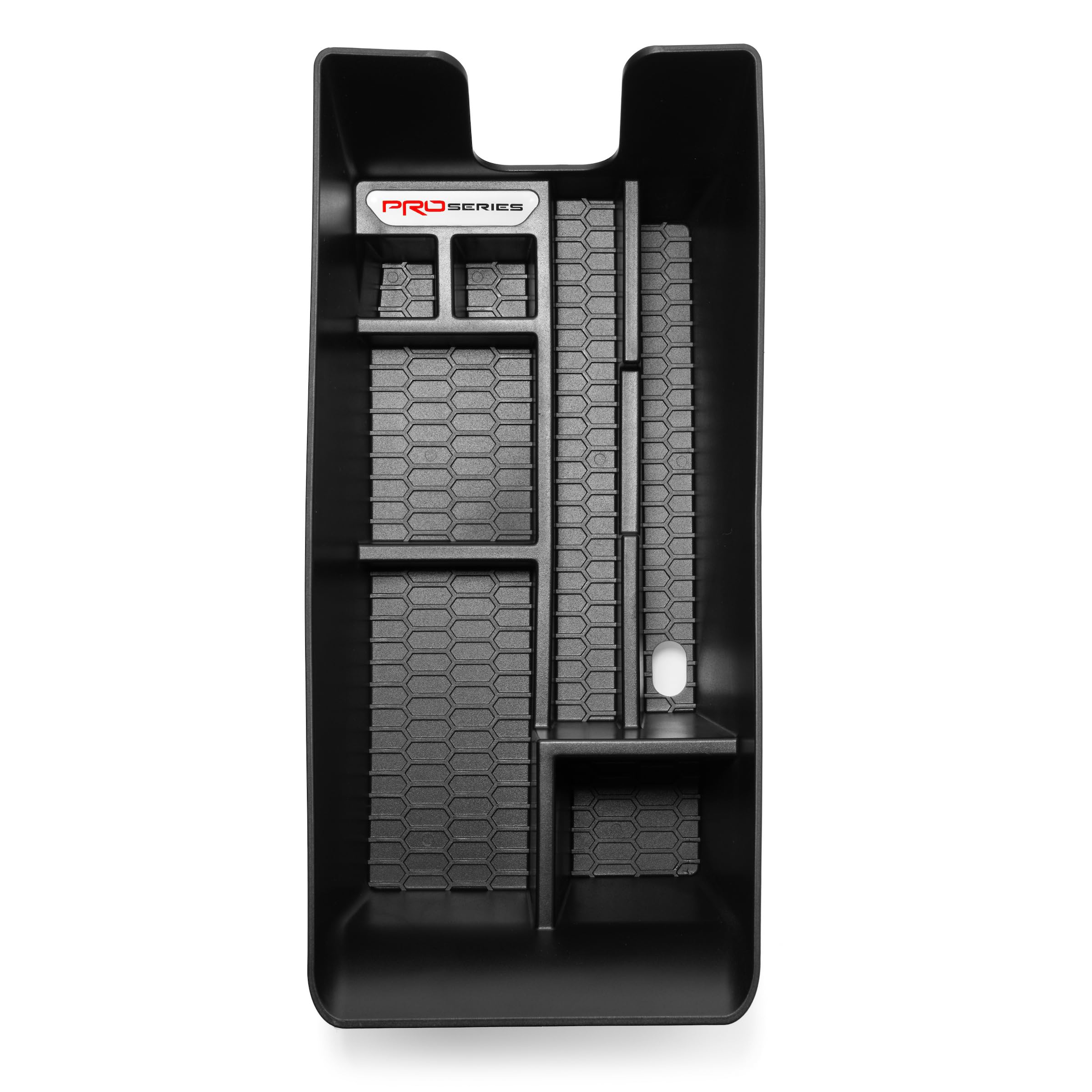 Complete Appearance Camry center console tray keeps your phone and keys organized.