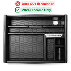 Complete Appearance Tacoma tray side view demonstrates quiet stability on bumpy roads.