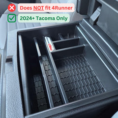 Complete Appearance Tacoma tray vertical phone pocket enables easy access for any phone.