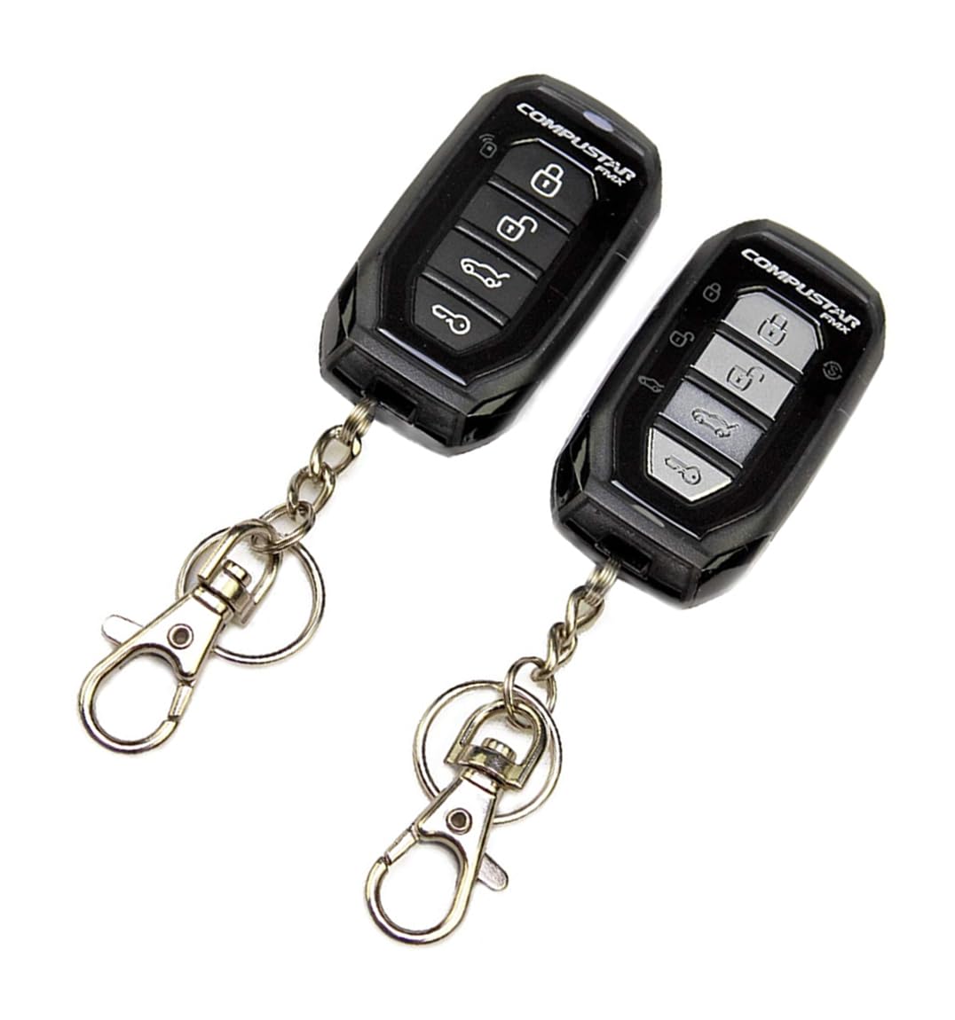 Compustar CS4900-S dual remote confirms actions instantly for easier control.