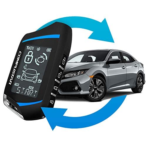 Siren and LED indicators show active security status and deterrence