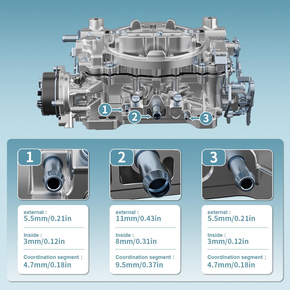 Condgreemee 1406 carburetor — engine bay integration aids fitment with common manifolds.